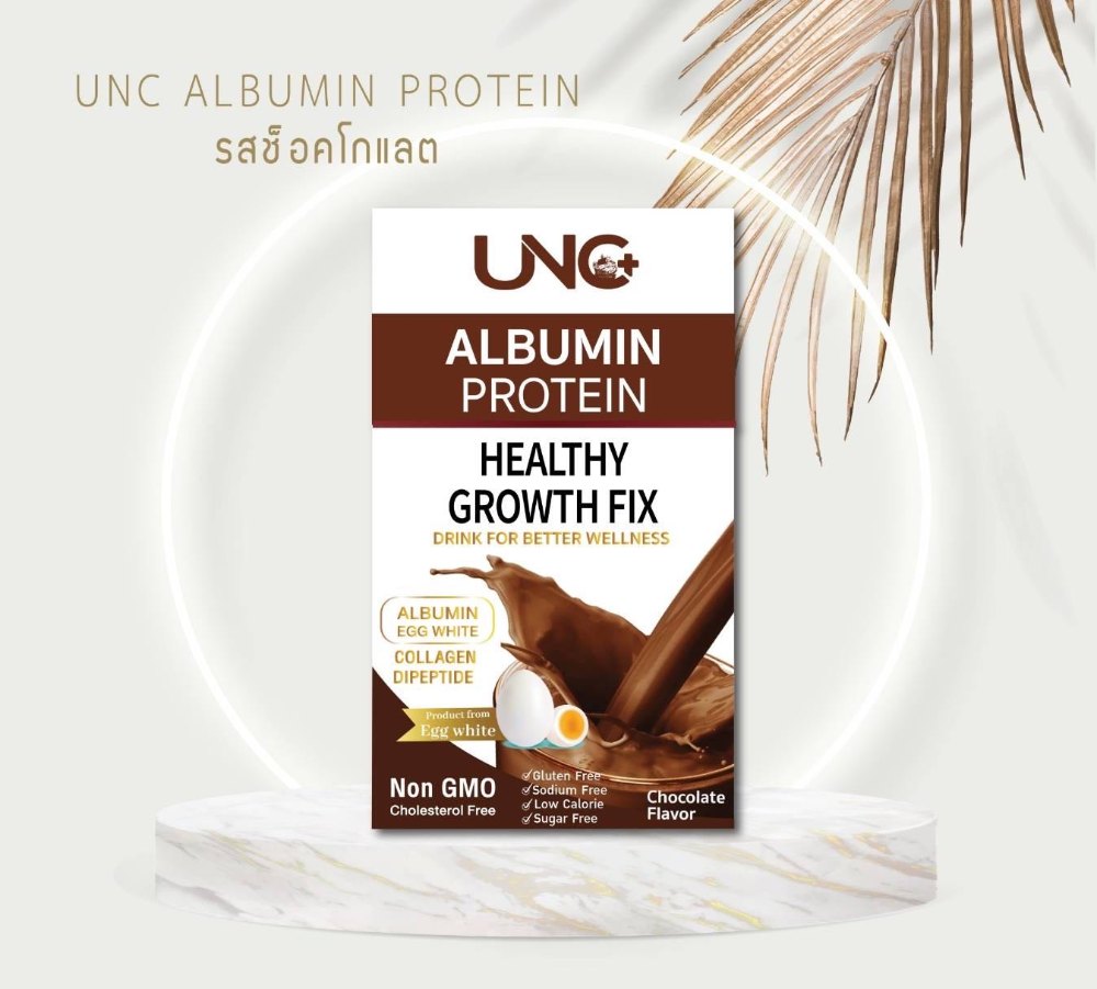 UNC Albumin Protein รสช็อกโกแลต 1 กล่อง
